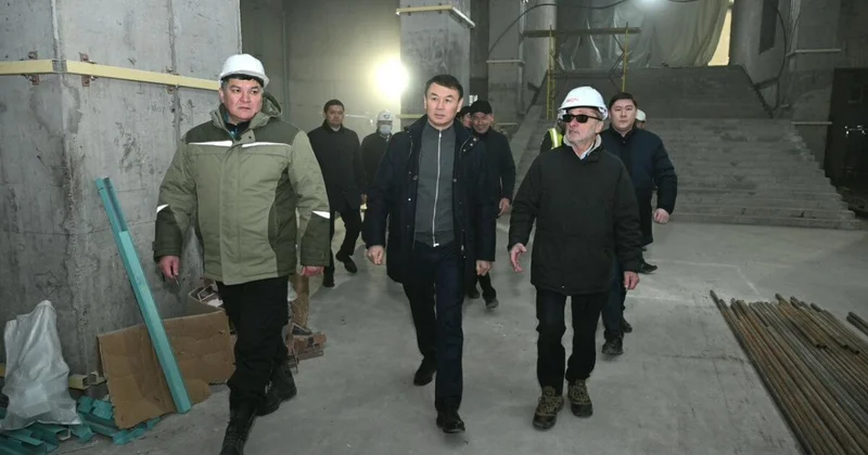 На каком этапе находится строительство станции метро Калкаман в Алматы