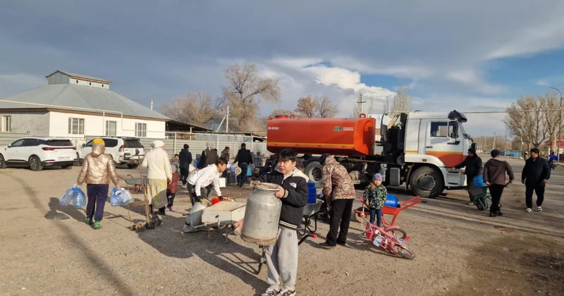 Ауызсудан тарыққан Ақши тұрғындары