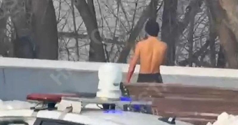 Окровавленный мужчина бегал по улице с ножом в Усть Каменогорске