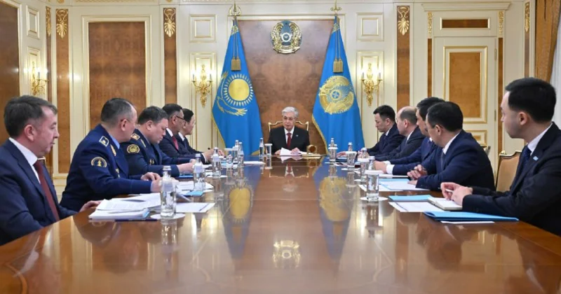 Мемлекет басшысы әскери және құқықтық тәртіп мәселелері бойынша кеңес өткізді