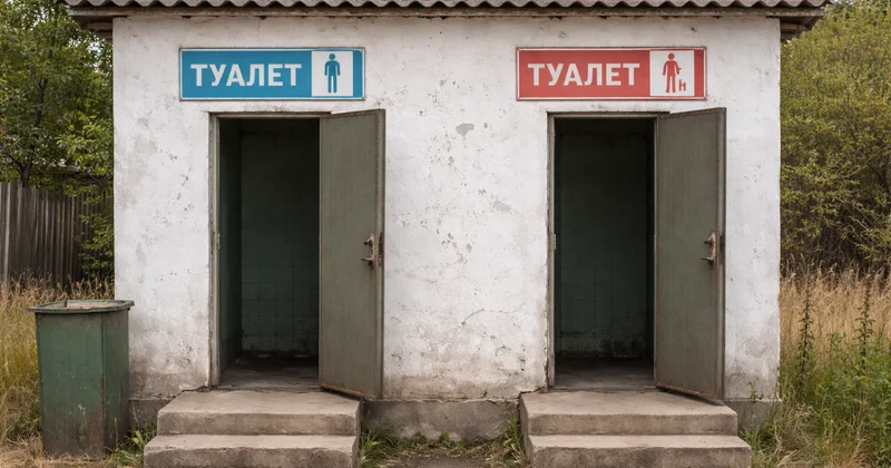 В Жамбылской области девочка провалилась в уличный туалет