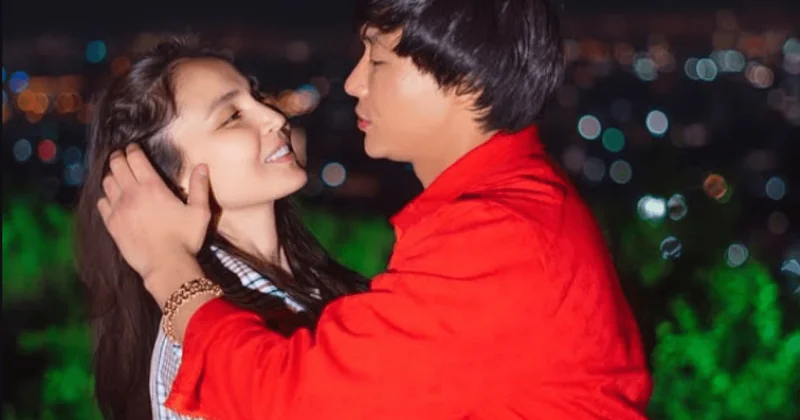 Дочь Кайрата Нуртаса бросилась в океан в одежде (ВИДЕО)