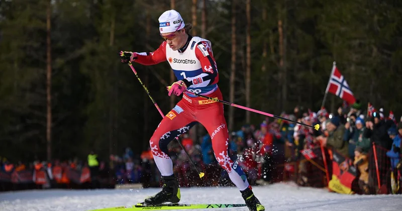 Норвежец Йоханнес Клебо в рекордный пятый раз выиграл Тур де Ски