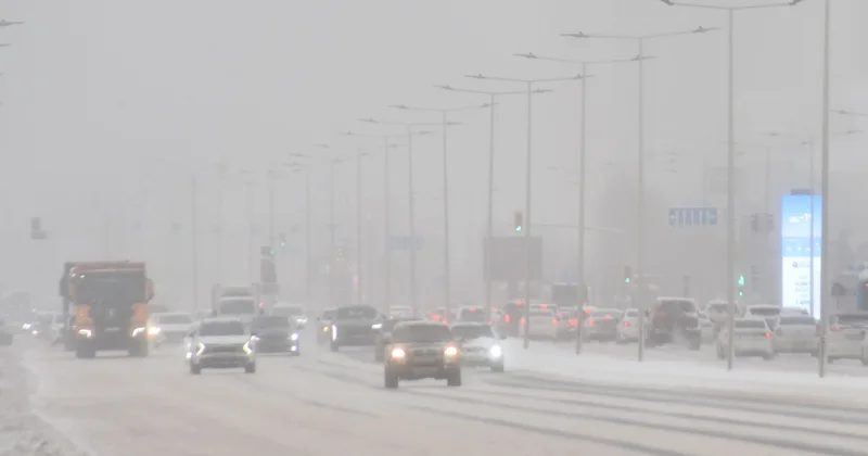 9 ақпаннан Астана Павлодар автобанында жылдамдық режимі төмендетіледі