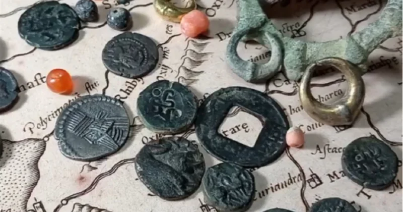 Монеты времен Византии нашли в Мангистау (ВИДЕО)