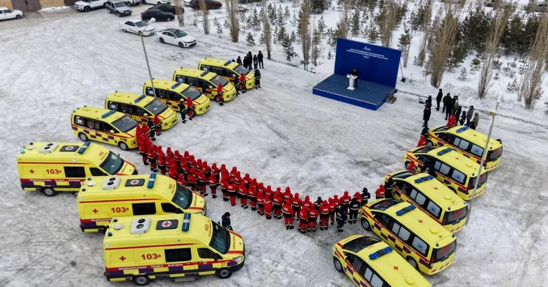 Жедел жәрдем автопаркі жаңарды