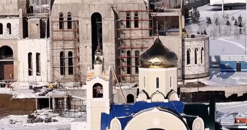 В Астане возмутились строительством самой большой церкви в Центральной Азии