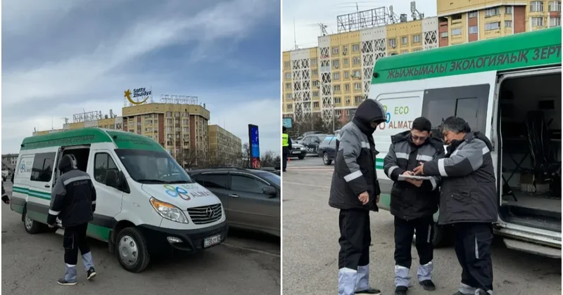 22 водителя за день наказали в Алматы за "грязные выхлопы"