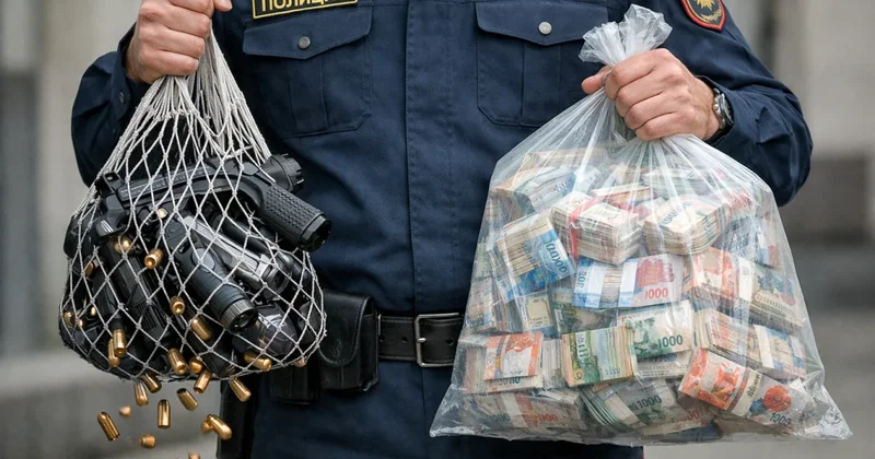 Полицейский из Жезказгана брал взятки и воровал оружие: суд отменил мягкий приговор