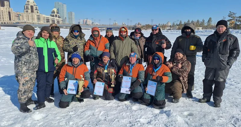 Астанадағы балық аулау чемпионаты жоғары спорт пен ізгілікті ұштастырды