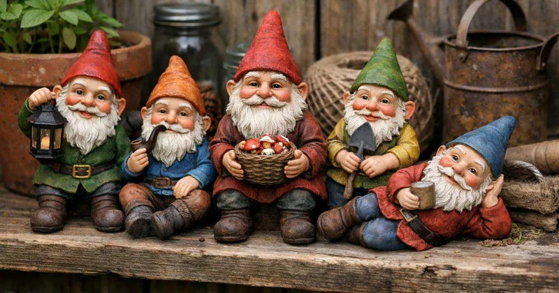 В ФРГ обнаружили кетамин на 1 млн евро в садовых гномах