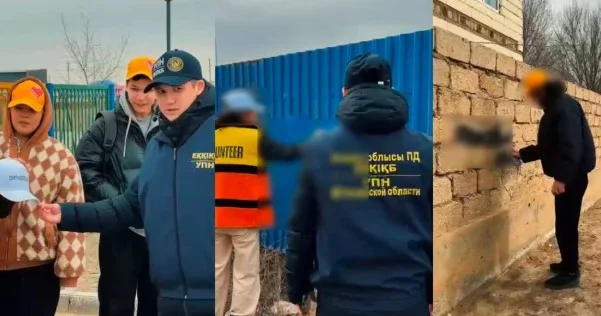 Атырауда есірткі жарнамасына қатысты граффити жазулары жойылды