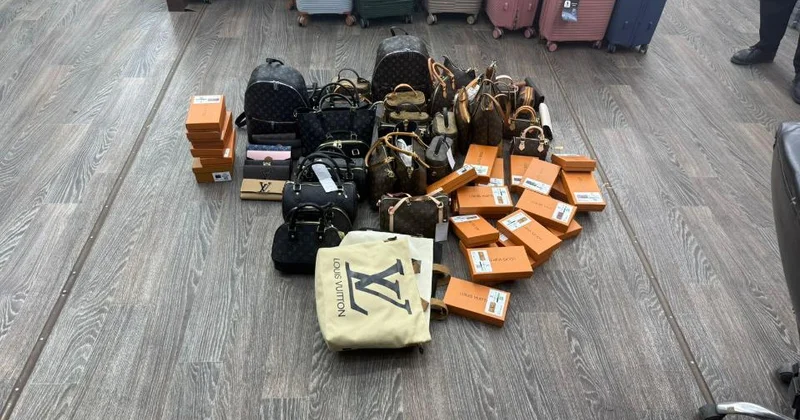 Крупные партии подделок известных брендов изъяли в Алматы