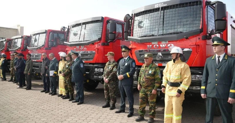Ақмола облысының орман мекемелеріне өртке қарсы жаңа техника табысталды