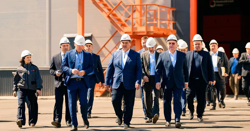 Вице премьеру показали ключевые проекты Костанайской области