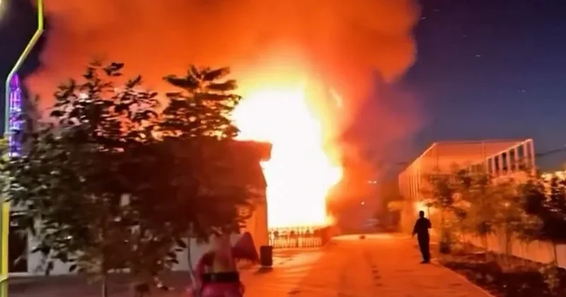 Атыраудағы ойын сауық саябағында өрт шықты