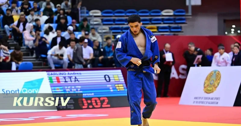 Шерзод Давлатов завоевал серебро чемпионата мира по дзюдо в Баку