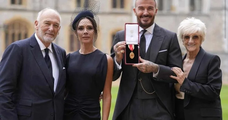 Дэвид Бекхэм спорт пен қайырымдылыққа қосқан ерекше үлесі үшін рыцарь атанды