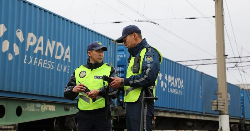 Трое детей спрятались в грузовом поезде и уехали: полиция предотвратила трагедию под Астаной
