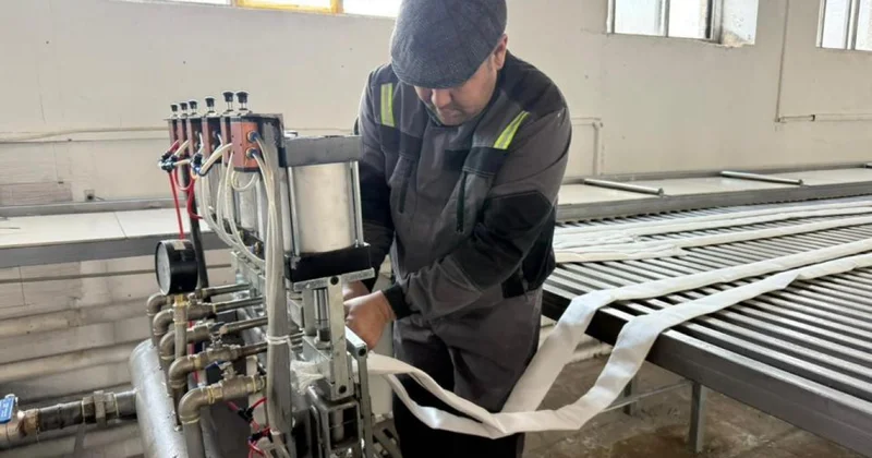 Ақтөбеде өрт сөндіру жеңдерін өндіретін зауыт ашылды