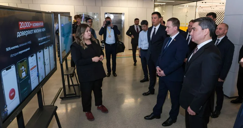 Премьер министры Казахстана и Беларуси посетили Astana Hub