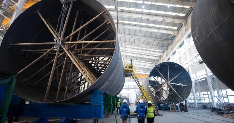 Атырауда болашақ полиэтилен зауыты үшін алып жабдықтар жасалуда