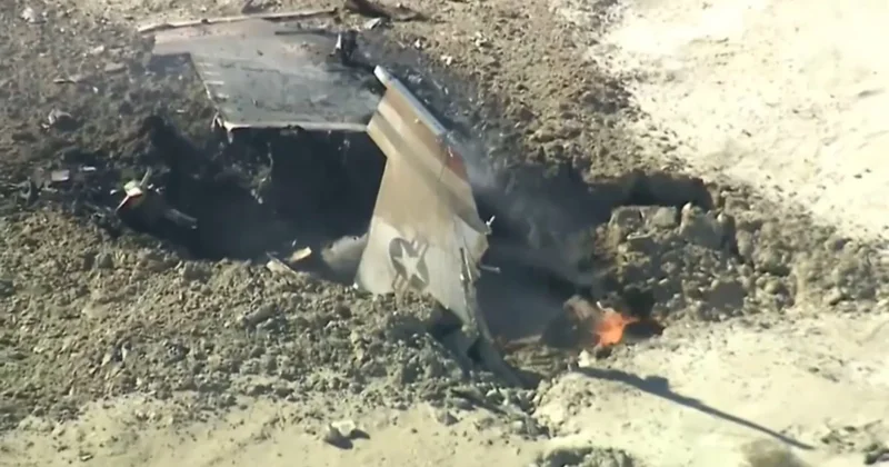 Калифорнияда ұшақ апатқа ұшырады