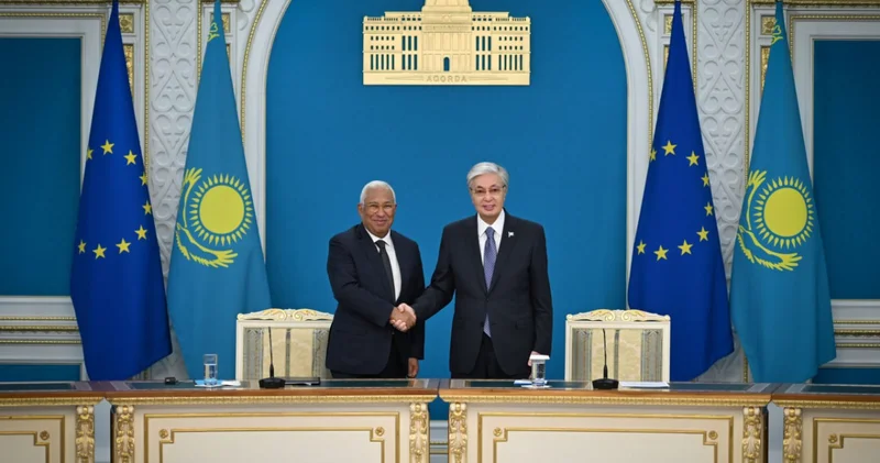 Еуропалық кеңес президенті: Бейбітшілікті ілгерілететін, жаһандық ынтымақтастықты нығайтатын серіктестік құрып жатырмыз