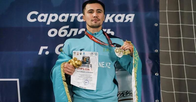 Қазақстан полицейі әмбебап жекпе жектен әлем чемпионатының жүлдегері атанды