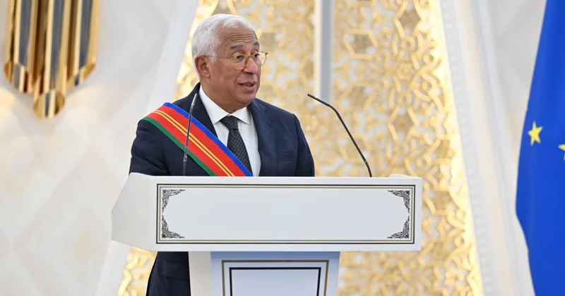 Глава государства наградил Антониу Кошту орденом Достық I степени