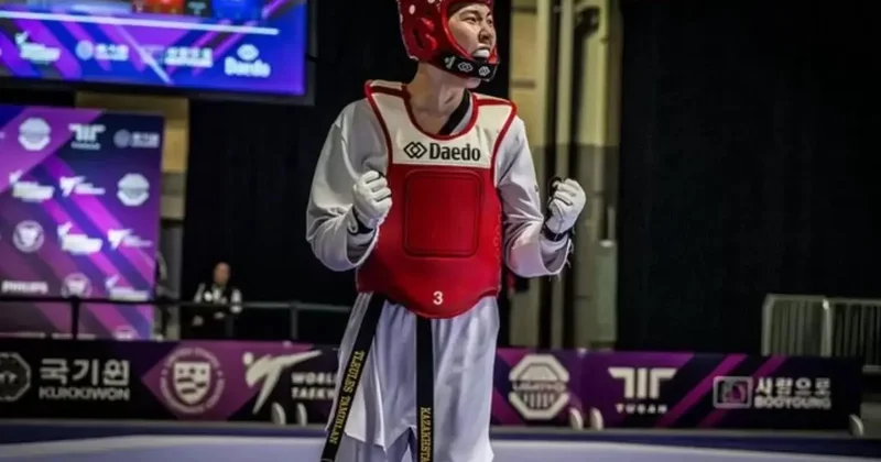 Казахстанский таэквондист завоевал бронзу на ЧМ