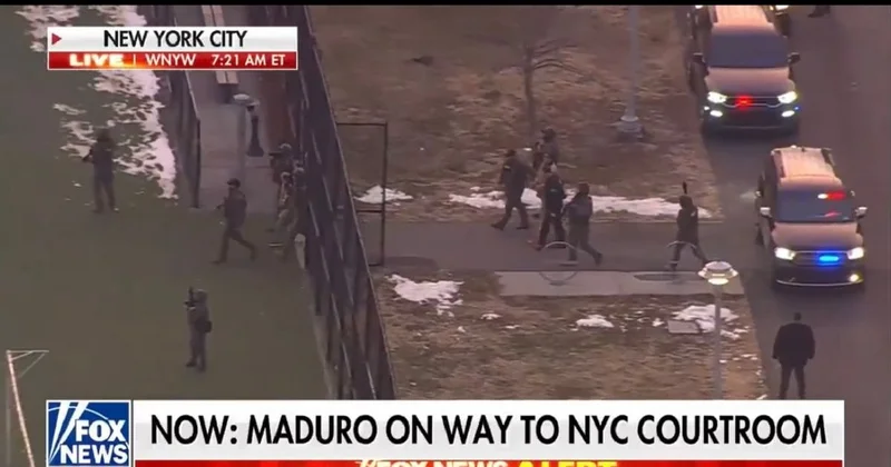 Первое видео Мадуро после задержания появилось в Сети
