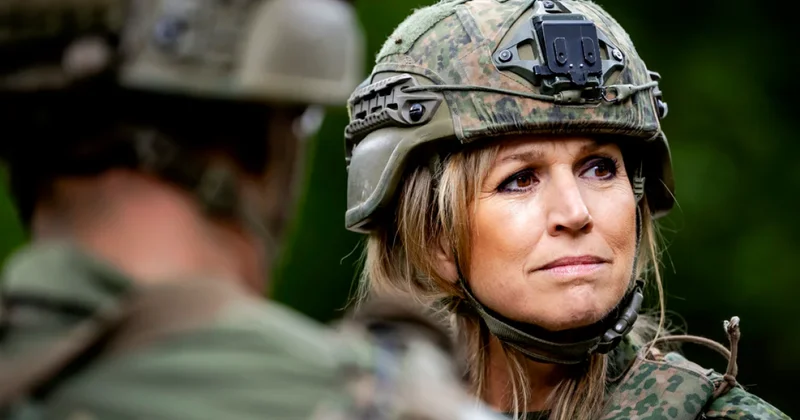 54 летнюю королеву Нидерландов призвали в армию