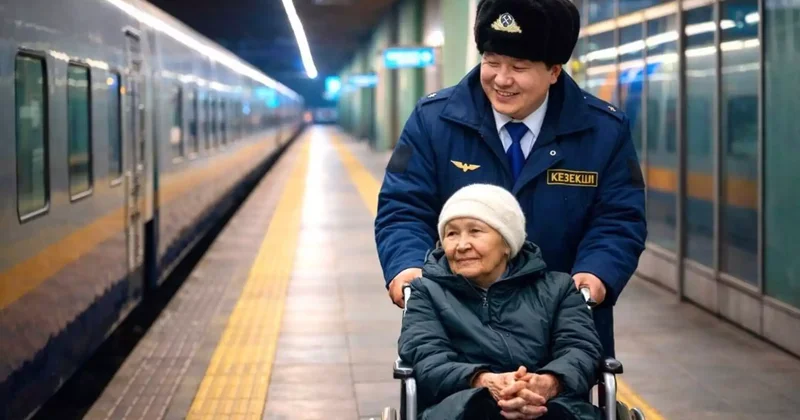 Вокзалдарда мүмкіндігі шектеулі жолаушыларға арналған жаңа қызмет іске қосылды