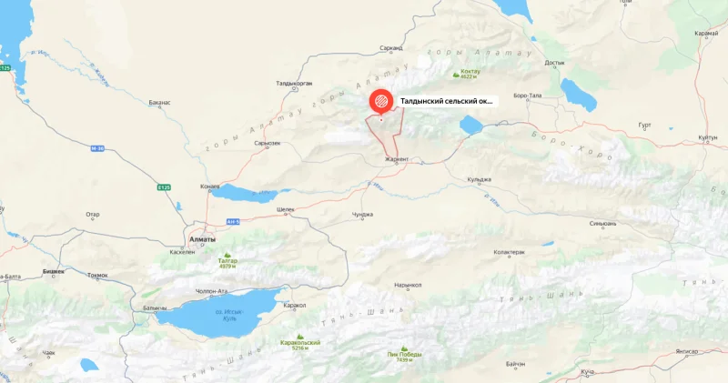 Жетісу облысында жер сілкінді