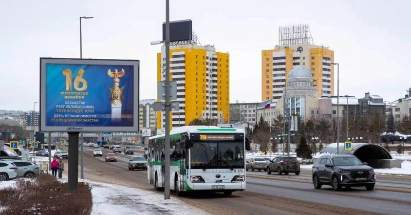 Ряд автобусных маршрутов в Астане временно изменил схему движения