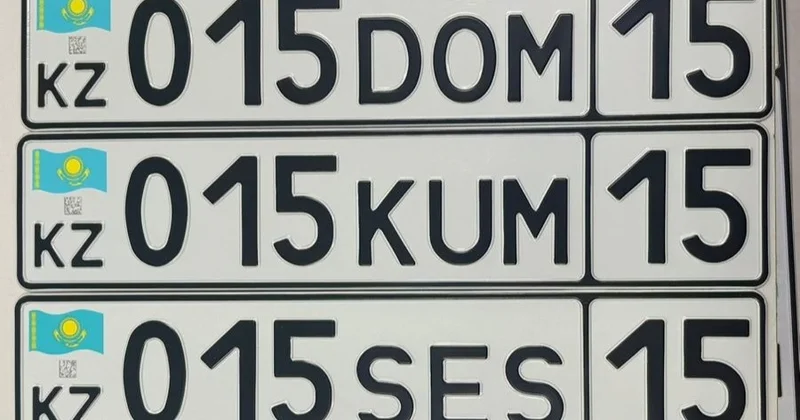 Петропавлда былтыр тұрғындар көліктеріне 400 ден астам VIP нөмір рәсімдеді