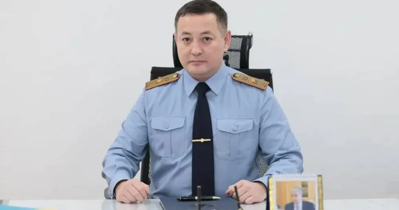 Шымкент қалалық полиция департаментінің жаңа басшысы тағайындалды