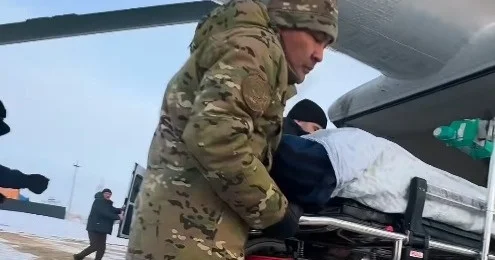 СҚО да улы сұйықтық ішкен 16 жасар қыз тікұшақпен Петропавлға шұғыл түрде жеткізілді