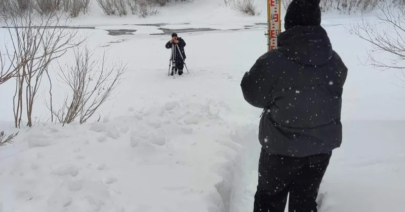 СҚО да биыл қар аз, тоң қалың