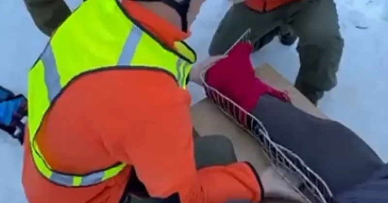 71 летняя туристка едва не погибла на Алма Арасане