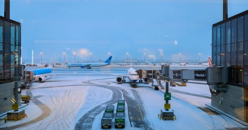 Ледяной дождь заблокировал движение в Германии (фото)