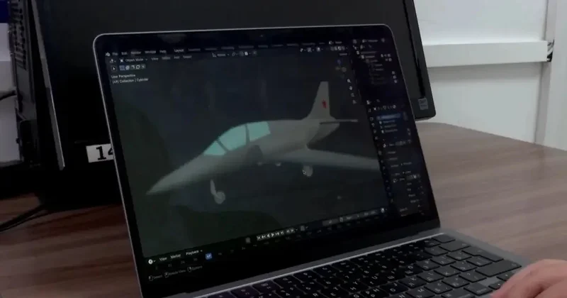 Школьница из Павлодара спроектировала реактивный самолет нового поколения