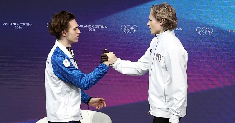 Американский фигурист Илья Малинин выиграл награду от МОК за поддержку Михаила Шайдорова