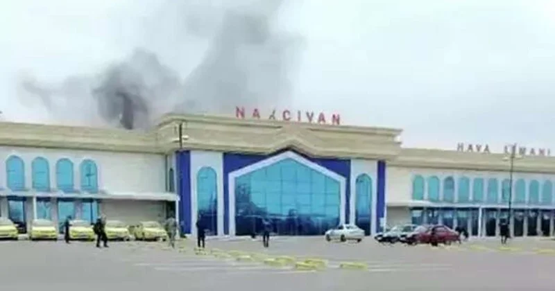 Әзербайжанның Нахчыван қаласының әуежайына Иран дроны құлады