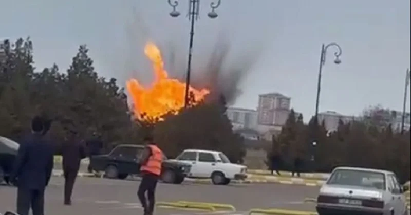 В Азербайджане заявили о падении иранского дрона (видео)