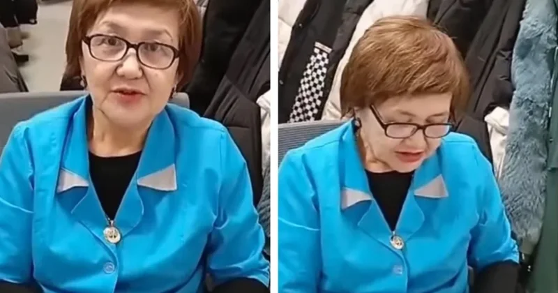 Заботливая гардеробщица из школы в Косшы стала звездой соцсетей