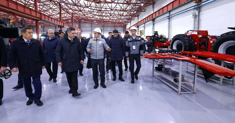 Премьер ознакомился с индустриальным развитием Акмолинской области