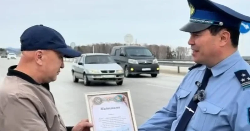 Ақмола облысында үлгілі жүргізушілер марапатталды