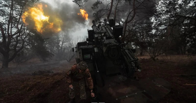 Украина әскері ескі зениттік зеңбіректерді қолдануда